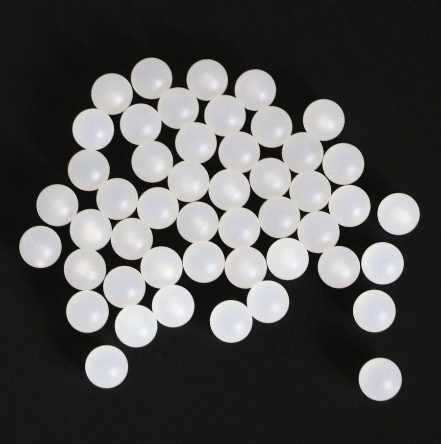 

9,525 мм (3/8 '') 200 шт полипропиленовые (PP) шарики твердые пластиковые сферы для шаровых клапанов и подшипников