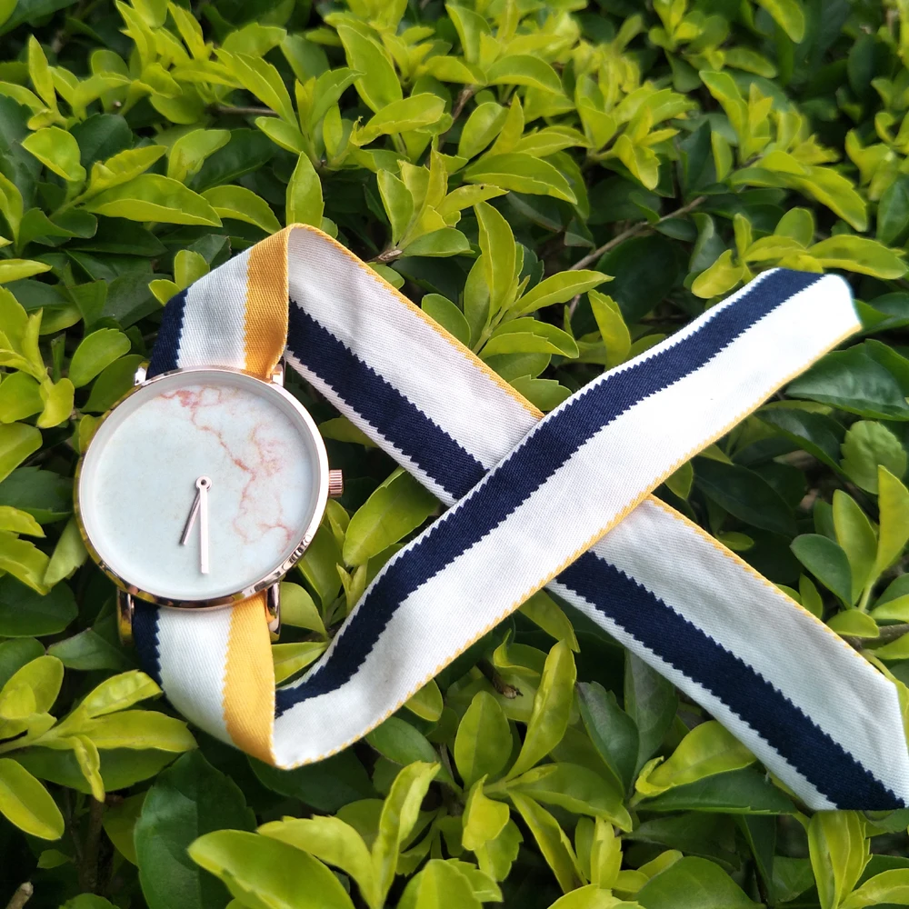 Часы Cagarny женские брендовые Роскошные Кварцевые часы с тканевым ремешком