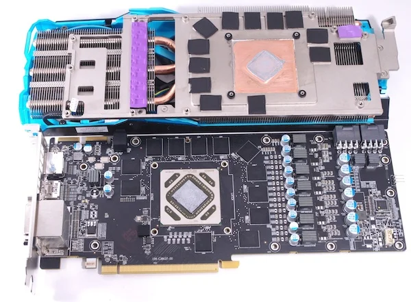 Bykski видеокарта с водяным блоком для Sapphire Vapor X Radeon R9 280X Tri OC 3GB/Vapor HD 7970 3 Гб/полное