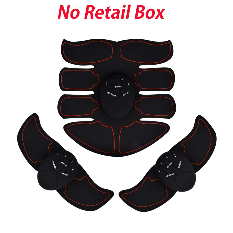 hot sale -2 EMS Abdominal Hips Muscle Training Wireless Buttocks ABS Stimulator Fitness Professional Body Slimming Massager USA Stock - Цвет: hot sale -2