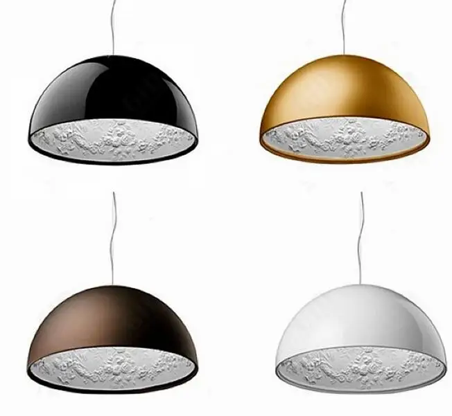 Современный минимализм FRP Смола Материал фойе E27 светодиодный подвесной