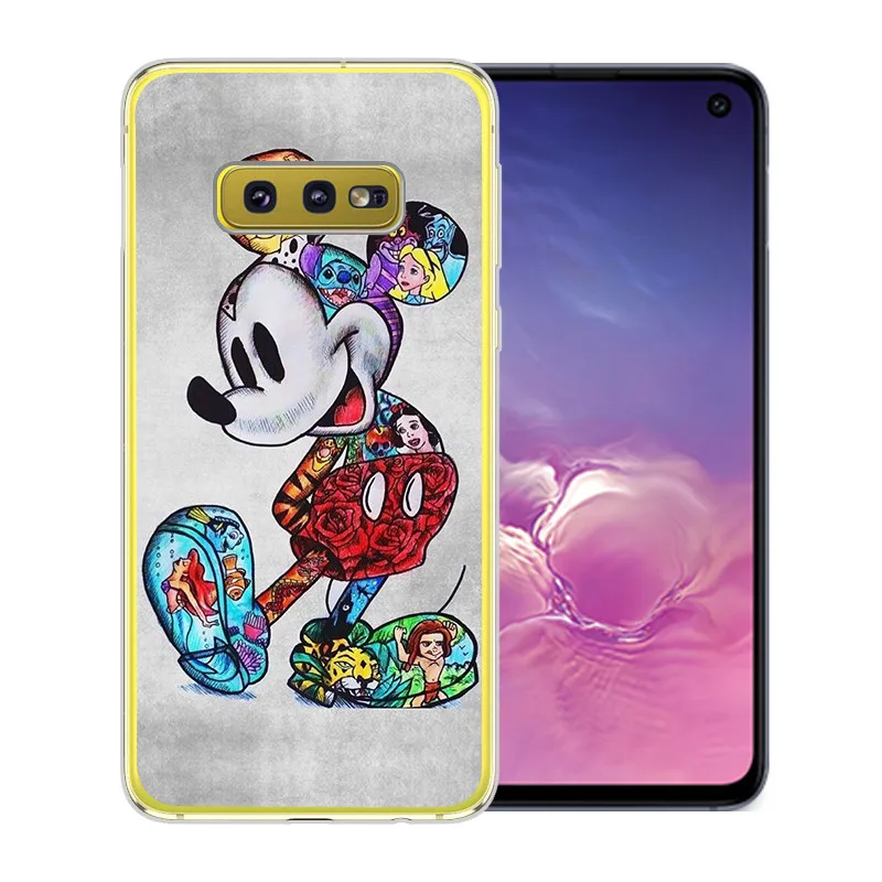 1271 Мультипликационный Ститч marvel для samsung Galaxy S6 S7 Edge S8 S9 S10 Plus Lite Note 8 9 чехол для телефона мягкий чехол Coque Etui Funda Capinha - Цвет: 1271
