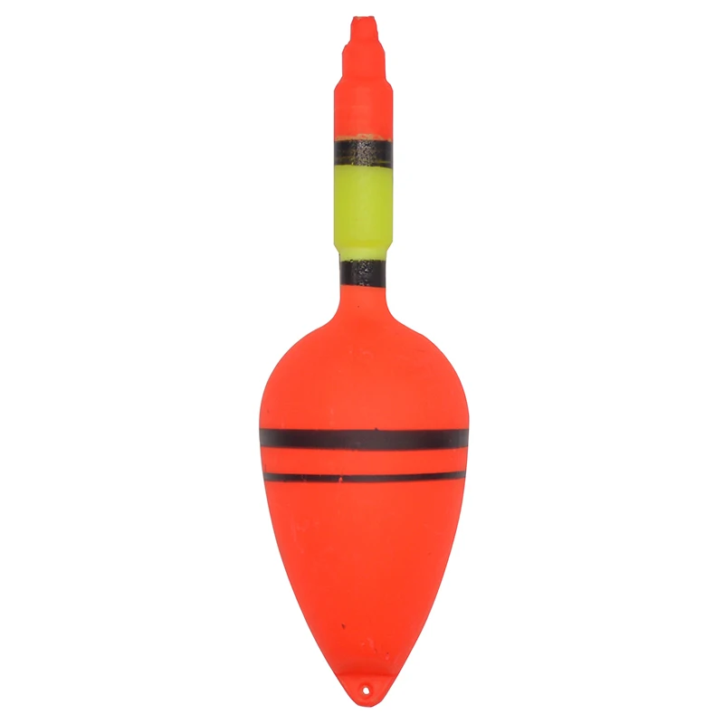 Plastic Fishing Floats 2pcs/lot Red Hard Sea Float Bobber Vertical Buoy For Bighead Carp Rig Test 20-50g |