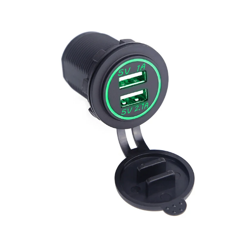 Onever автомобиль Зарядное устройство для мото Авто Грузовик USB DC12V-32V