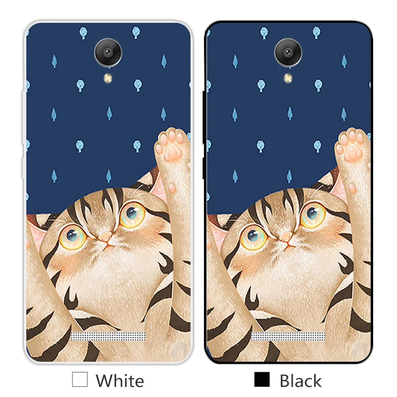5,5 дюймов для Xiaomi Redmi Note 2 чехол для телефона Dif Cat дизайн прозрачный силиконовый корпус для Redmi Hongmi Note2 задняя мягкая ТПУ чехол Капа