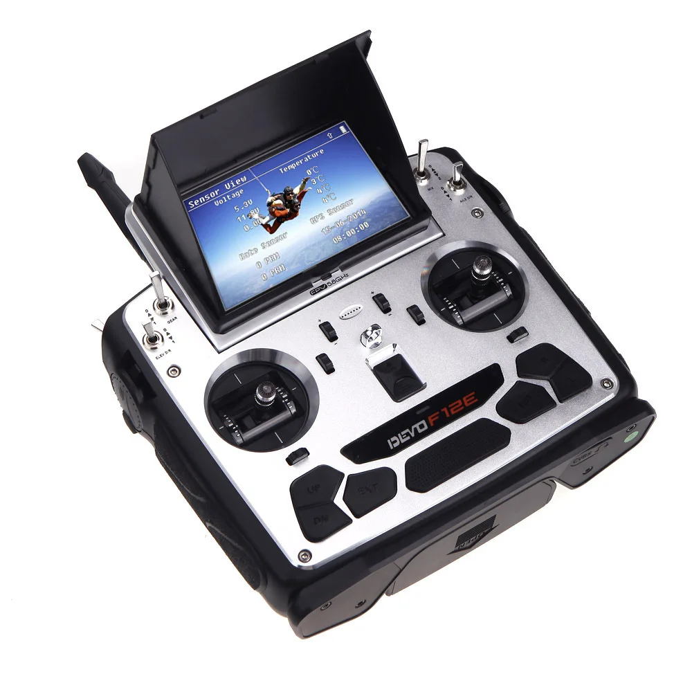 Walkera DEVO F12E Perfect FPV 12ch RC трансимиттер с 5-дюймовым ЖК-экраном Mode1/2 поддержкой 2 4 ГГц/5 8