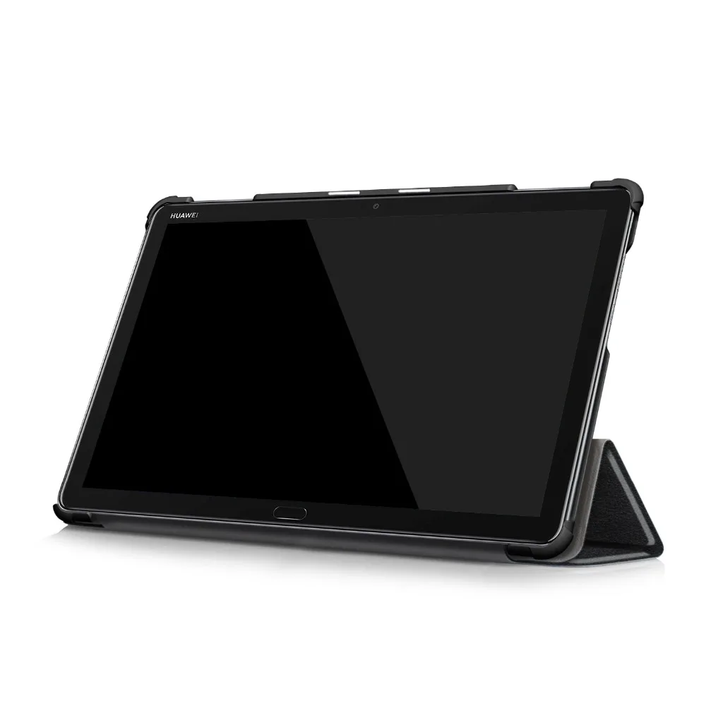 Чехол для huawei MediaPad M5 lite 10 BAH2-W19/L09 10,1 ''чехол huawei M5 Lite 10 режима сна-подставка с откидной крышкой из кожи Funda+ стилус