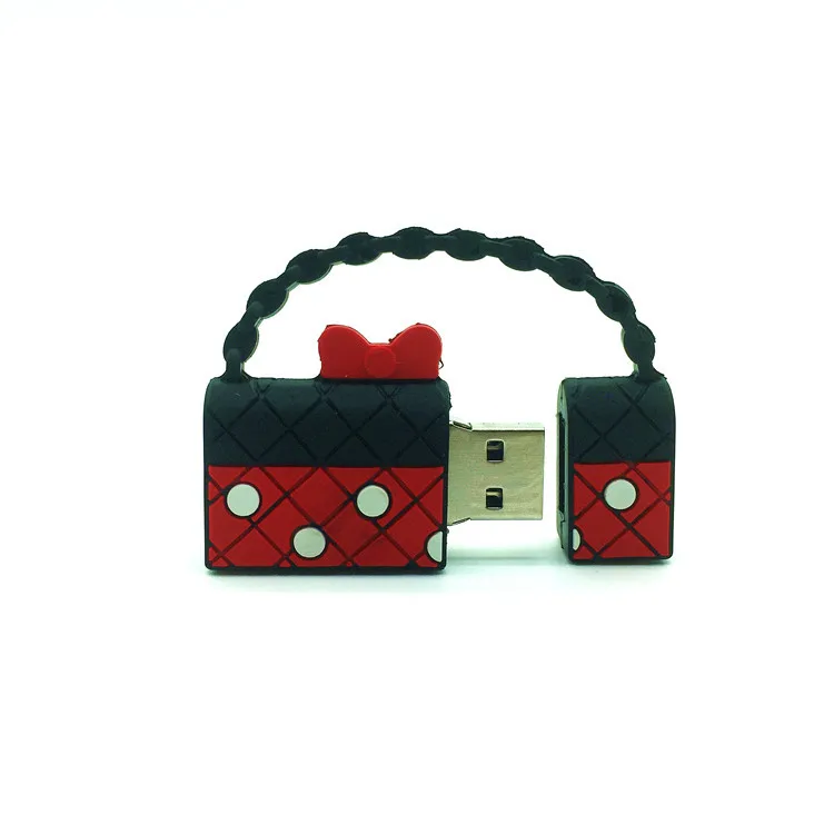 (Более 10 шт.) Бесплатная доставка по индивидуальному заказу USB Сумочка Минни