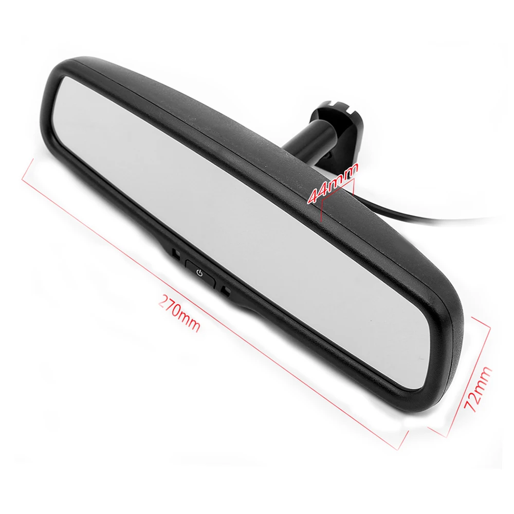 Специальный кронштейн 4 3 &quotTFT ЖК дисплей Стоянкы Автомобилей Автомобиля Зеркало