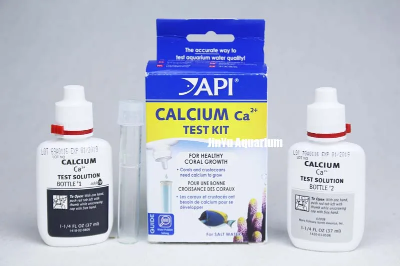 Ca Тестовый комплект API Ca кальций Cu I2 KH Mg NH4 аммиак NO2 нитрит NO3 нитрат PH PO4 Sr тест воды риф танк - Цвет: Ca