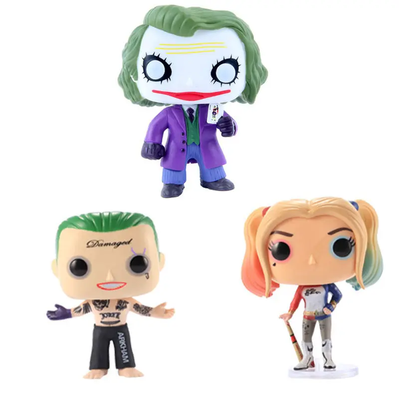Funko отряд самоубийц Харли Квинн Джокер виниловая экшн фигурка Коллекционная