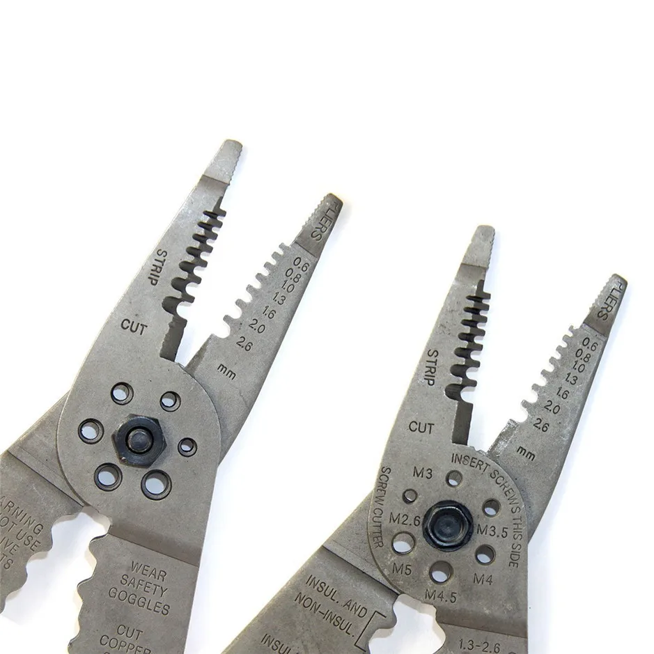 8PK-CT009 Multi-Purpose Pliers High Quality Crimping Tool Metric Size Wire Cutter Cable Stripper | Инструменты