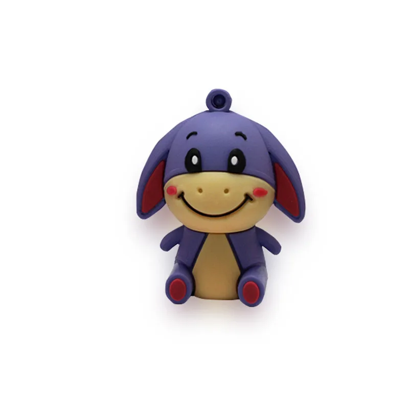 2ydream USB 2,0 новые игрушки мультфильм USB флеш-накопитель 4 ГБ 8 ГБ 16 ГБ 32 ГБ 64 ГБ флэш-накопитель флешки USB Диск флеш-накопитель - Цвет: Donkey