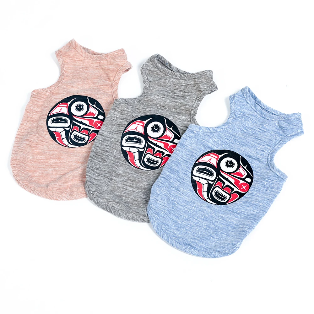 Милый жилет HOOPET для питомцев летняя одежда щенков собак и кошек футболка три