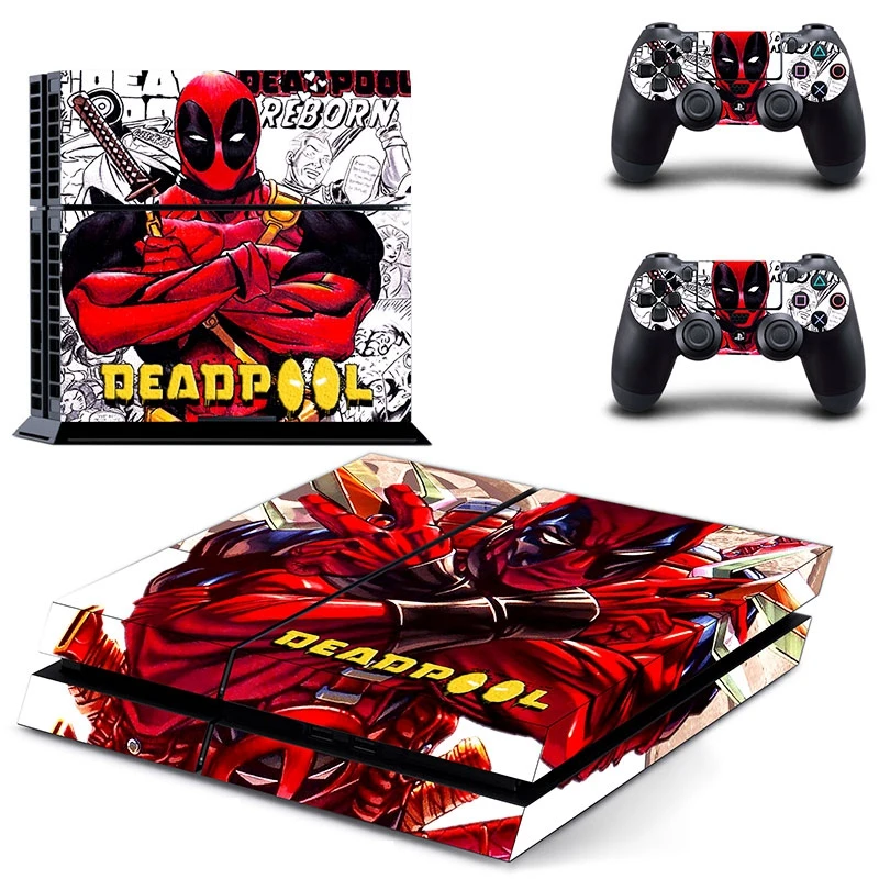 Наклейка на кожу наклейка s для Playstation4 PS4 консоли и 2 шт наклейки контроллера