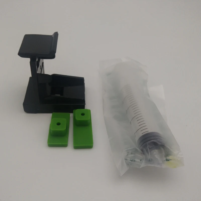 Vilaxh DIY инструмент для заправки СНПЧ с зеленой подкладкой кольцом Epson/HP/Canon/Lexmark