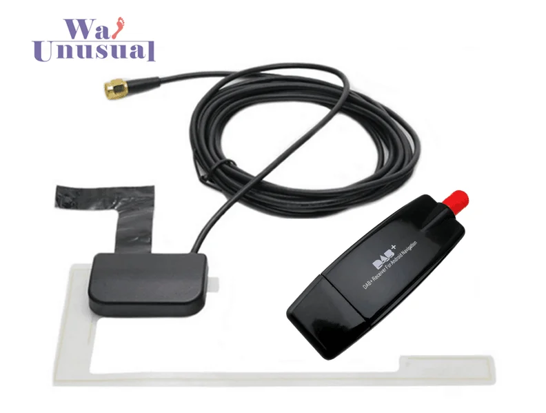 USB 2 0 DAB + автомобильный Радио тюнер приемник для Android навигация палка коробка