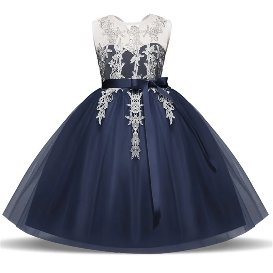 Причудливые платья для девочек элегантные Детские принцессы фатиновые малышей