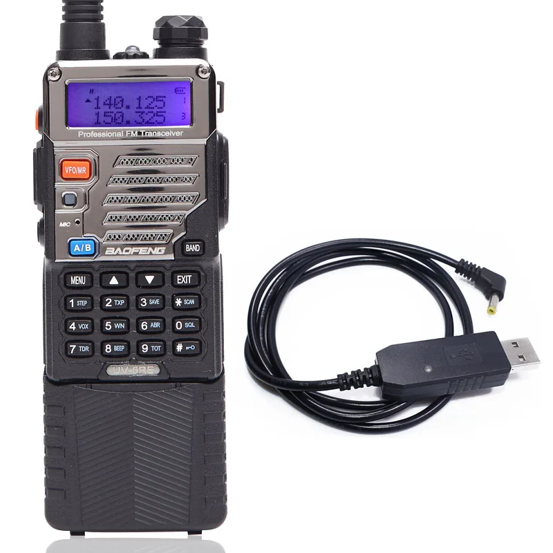 BAOFENG UV 5RE 8 Вт Walkie Talkie трехмощный аккумулятор высокой мощности 3800 мАч VHF/UHF