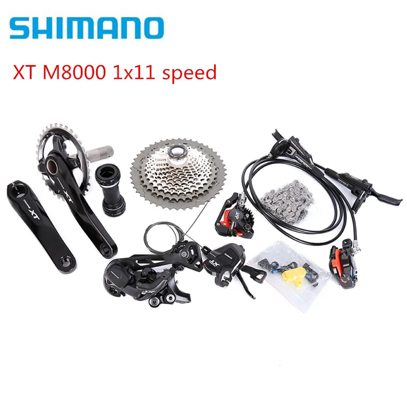 SHIMANO DEORE XT M8000 170/175 мм 30T 32T 34T шатун для горного велосипеда 1x11 скорость 40T 42T 46T g03s