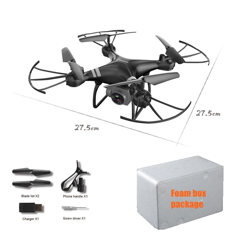 Ky101 Rc Дрон с камерой селфи Профессиональный Fpv Квадрокоптер вертолет игрушки для