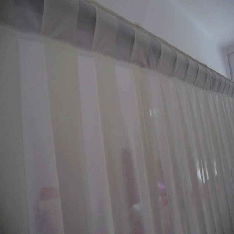 2017 Новый дизайн 3 м * 6 фуксия ледяной шелк блесток пеленки и драпировки свадебный