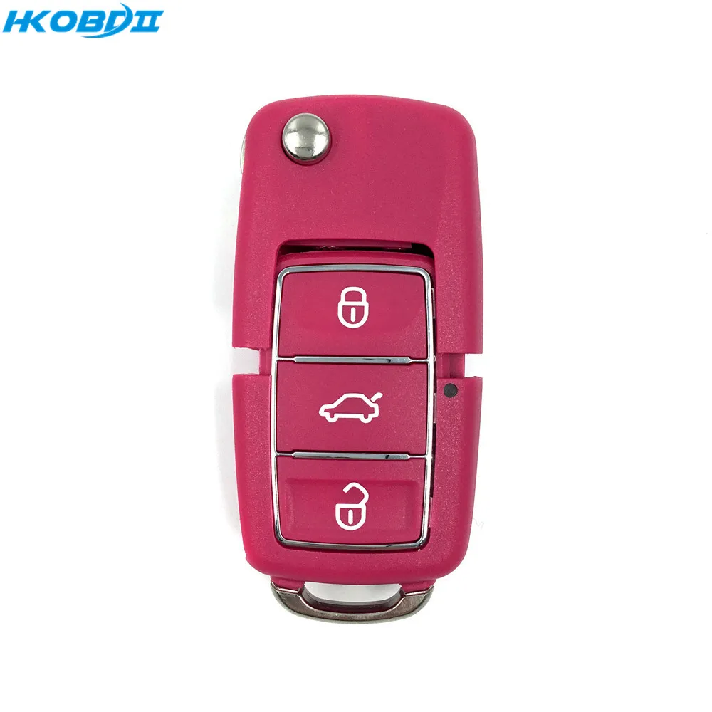 HKOBDII KEYDIY оригинальный KD B01 3 розовый 1 кнопки серии B универсиальный пульт для KD900/KD