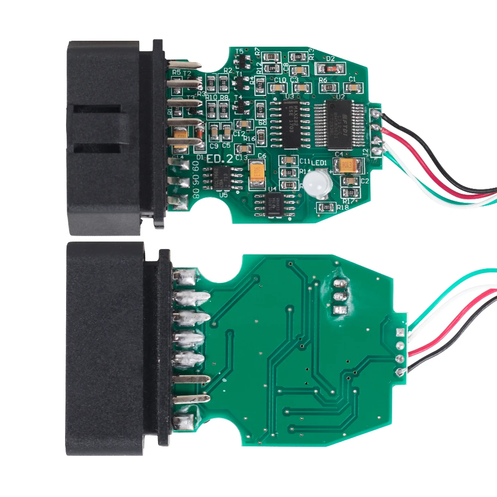 Galletto 1260 ECU чип Тюнинг инструмент EOBD/OBD2/OBDII Flasher Galleto 1260 ECU Flasher с FTDI FT232RL тюнинг двигателя