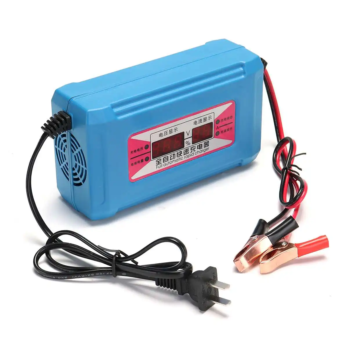 12v 6/10/16A автоматический ЖК-дисплей Цифровой walkie talkie автомобильное мотоцикл смарт-устройство для быстрой Батарея Зарядное устройство+ с цифровым Дисплей