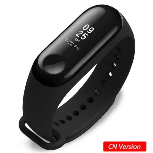 mi band 3 Xiaomi Mi Band 3 Смарт-Браслет фитнес-Браслет спортивный Шагомер трекер сердечного ритма OLED сенсорный экран браслет Xiaomi 3 5ATM водонепроницаемый - Цвет: mi band 3