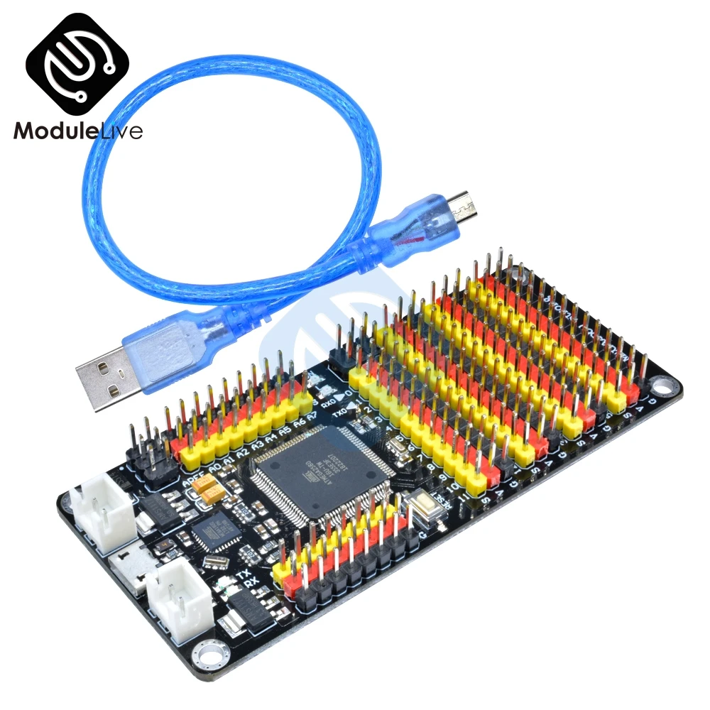 DM сильная серия микроконтроллер ATMEGA16U2 модуль расширения для Arduino MEGA2560 R3 ATMEGA2560 с USB