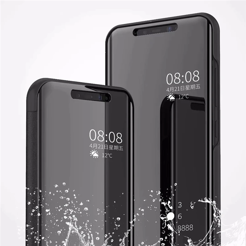 Прозрачный зеркальный чехол из поликарбоната для Xiaomi 5C 5X6 6X8 SE Pocophone F1 Max3 Note 3 Mix2 на Redmi Note 4X5 5 Plus 6 Pro 6A S2