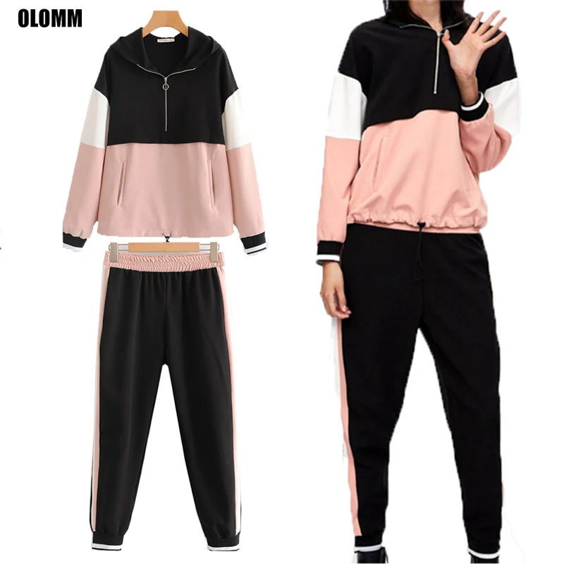 Женский комплект из двух предметов свободная куртка с длинными рукавами и