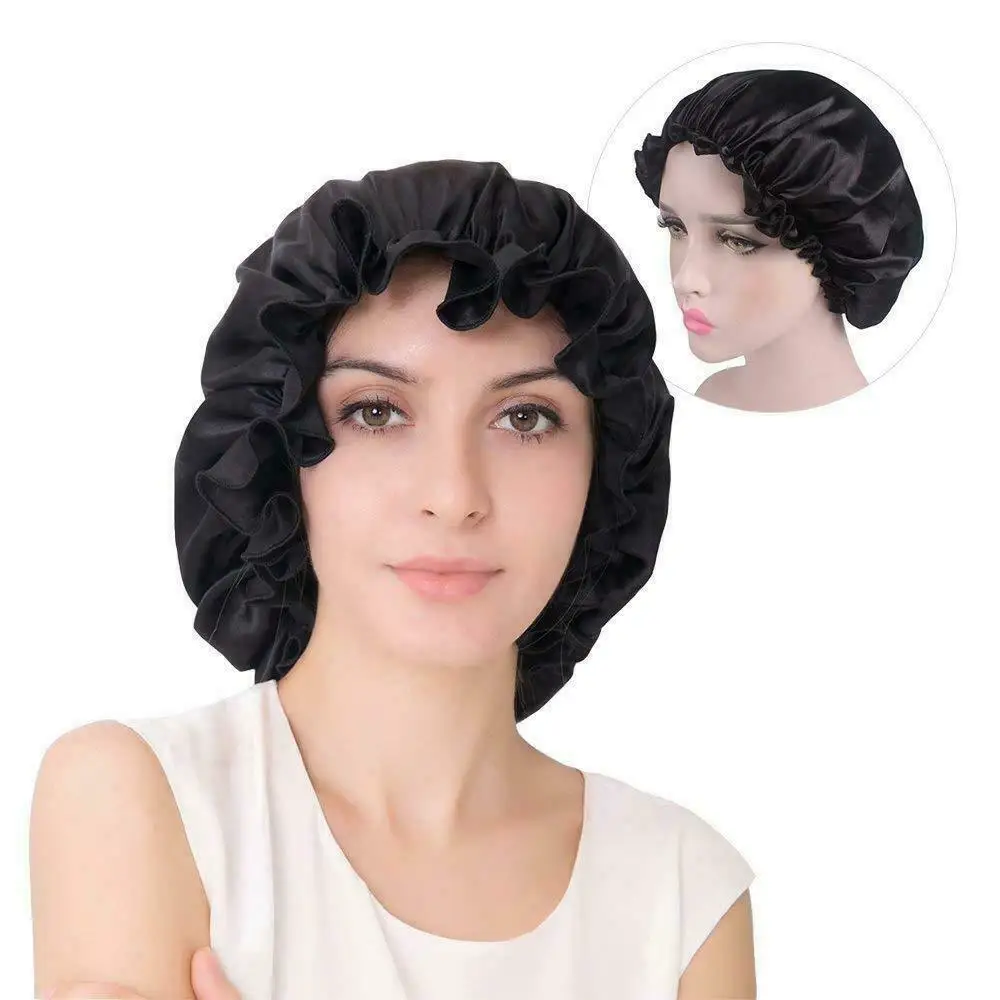 Женский головной убор для салона уход за волосами шапочка ночного сна бежевый