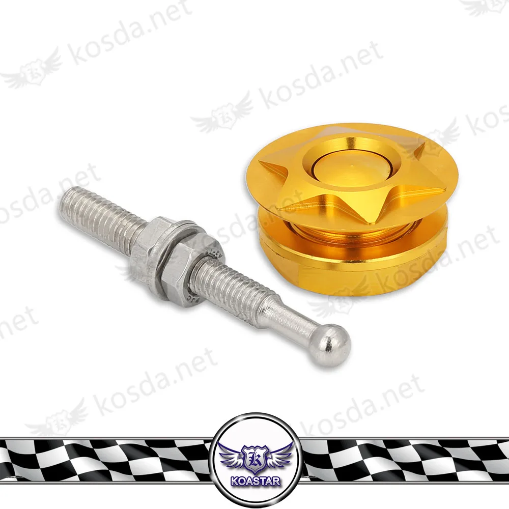 Алюминиевая кнопка для автомобиля Quick Release Hood Bumper Bonnet Pin Lock Clip Kit|quick release bumper|bumper quick