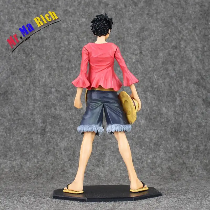 25 см аниме One Piece Figure игрушка Мерцающая D Luffy Modello Bambola Maestro stele Pezzo Per La Raccolta|figure toy|one