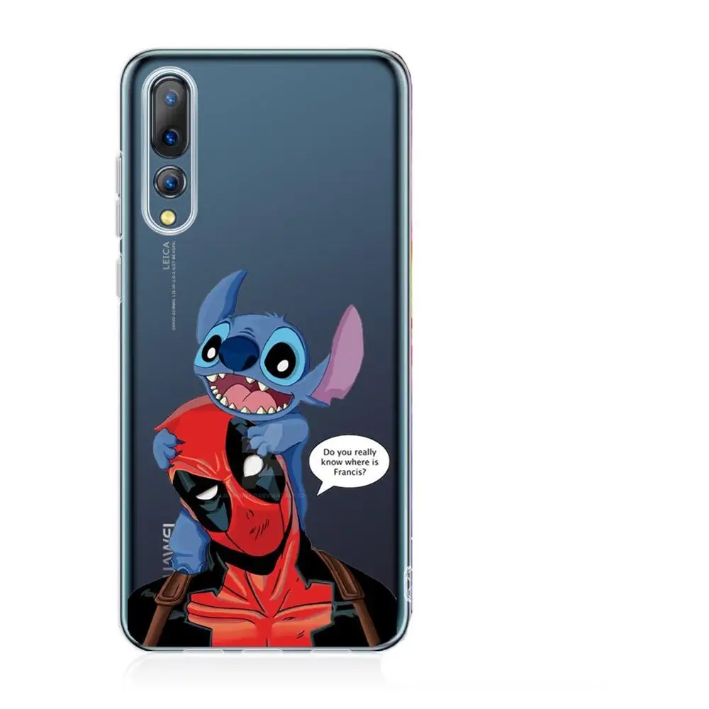 TPU Супер крутой Дэдпул, мягкий силиконовый чехол из ТПУ для huawei P20 Pro mate 20 Pro P30 Lite P20 P8 Lite P30Pro - Цвет: TPU