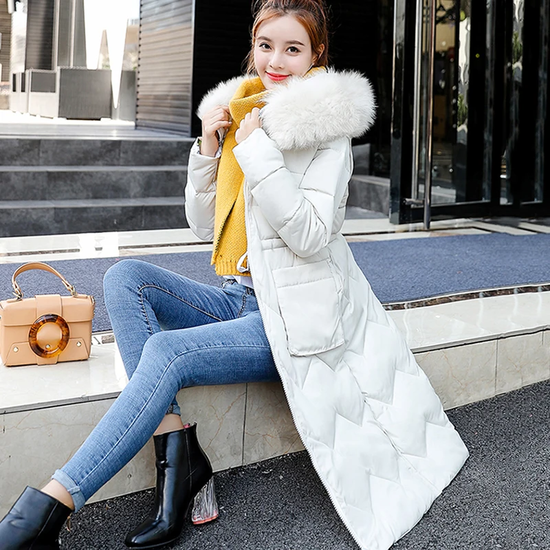 Женская свободная куртка с принтом новинка 2018 года зимняя женская плотная одежда