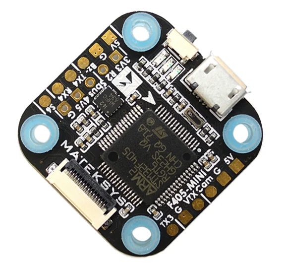 Matek Systems F4 F405 мини игровые джойстики с интегрированным OSD 32K Gyro 32 м флэш 20x20 мм для FPV