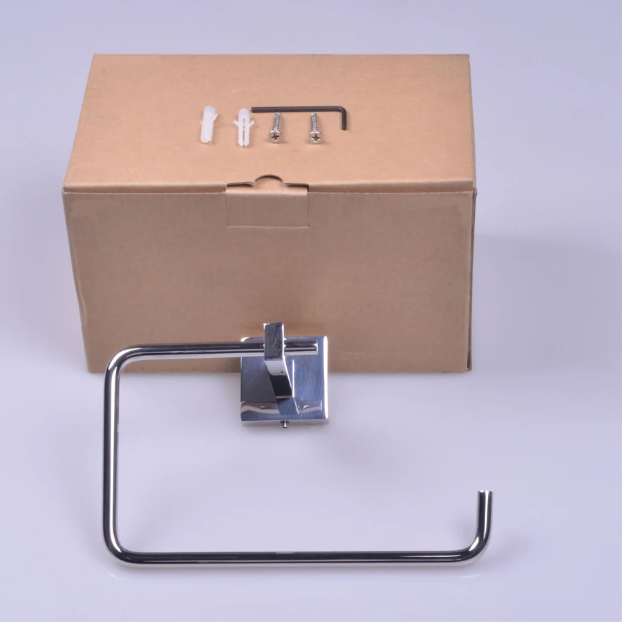 Настенный крючок для полотенец квадратная стойка из цинкового сплава держатель