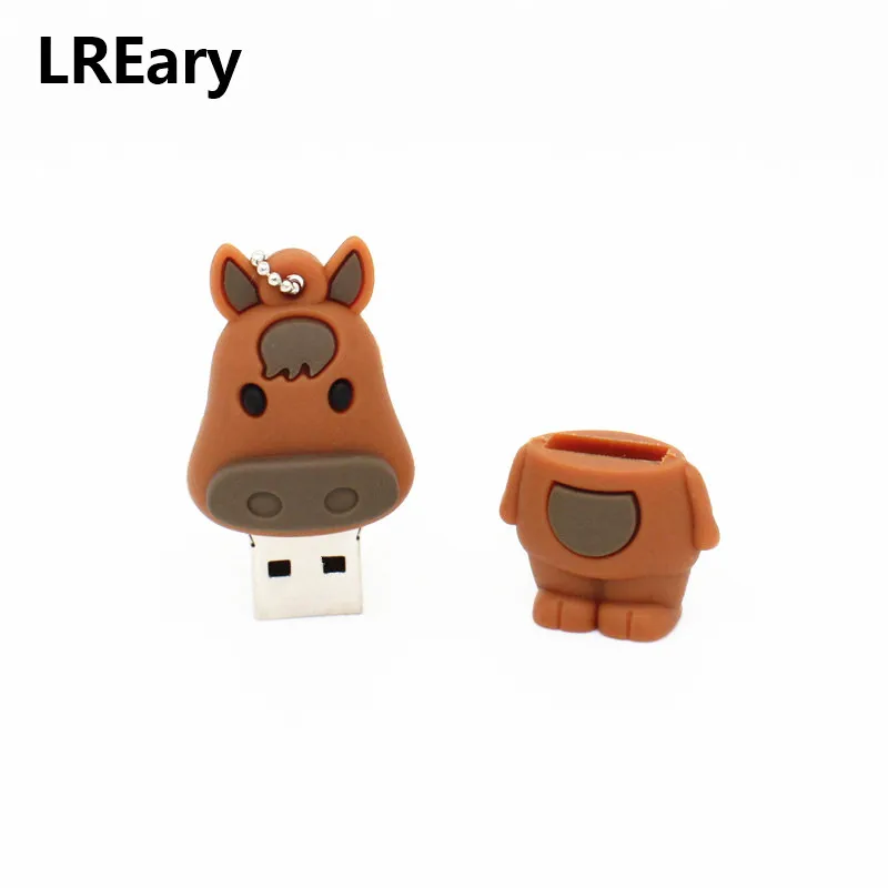 USB флеш накопитель International Chess 4 Гб Animal Horse 8 ГБ 16 32 64 ГБ|USB флэш-накопители| |