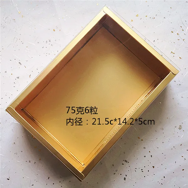 Gold 5 pcs 5 шт./упак. простой Стиль цвет серебристый, Золотой подарочная коробка торта Коробки печенье Коробки для декорирование выпечки посылка - Цвет: Gold 5 pcs