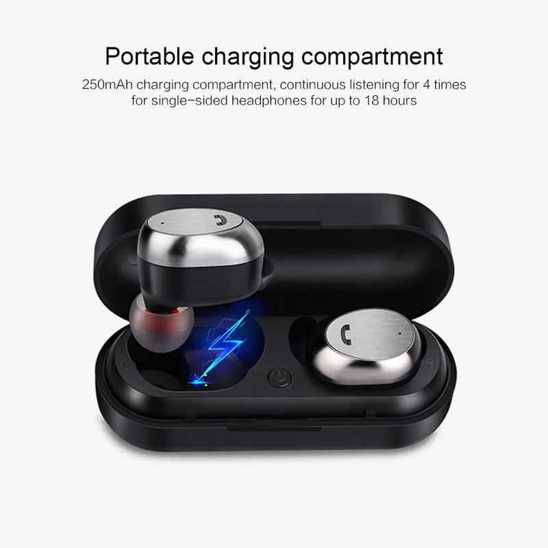 TWS беспроводные наушники Bluetooth с микрофоном свободные руки мини bluutooth слуховой