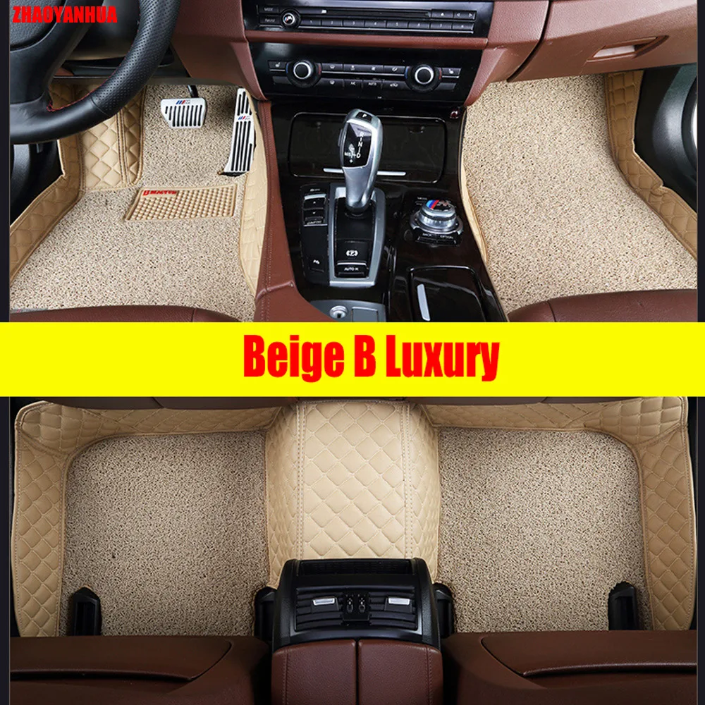 

ZHAOYANHUA car floor mats made for Honda HRV HR-V CRV CR-V Vezel Accord Crosstour City case all weather car-styling carpet liner