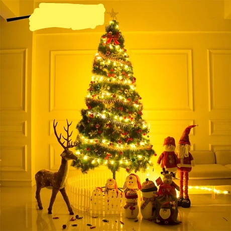 Новогодние ёлки праздничные вечерние поставки kerstboom arbol de navidad sapin de noel 180 см/210 см/240/300 см рождественской елки