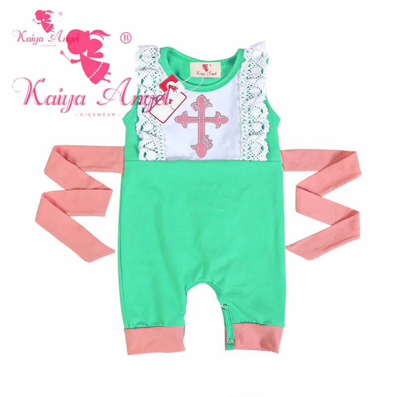 Пасхальный костюм Kaiya Angel для новорожденных девочек и мальчиков комбинезоны
