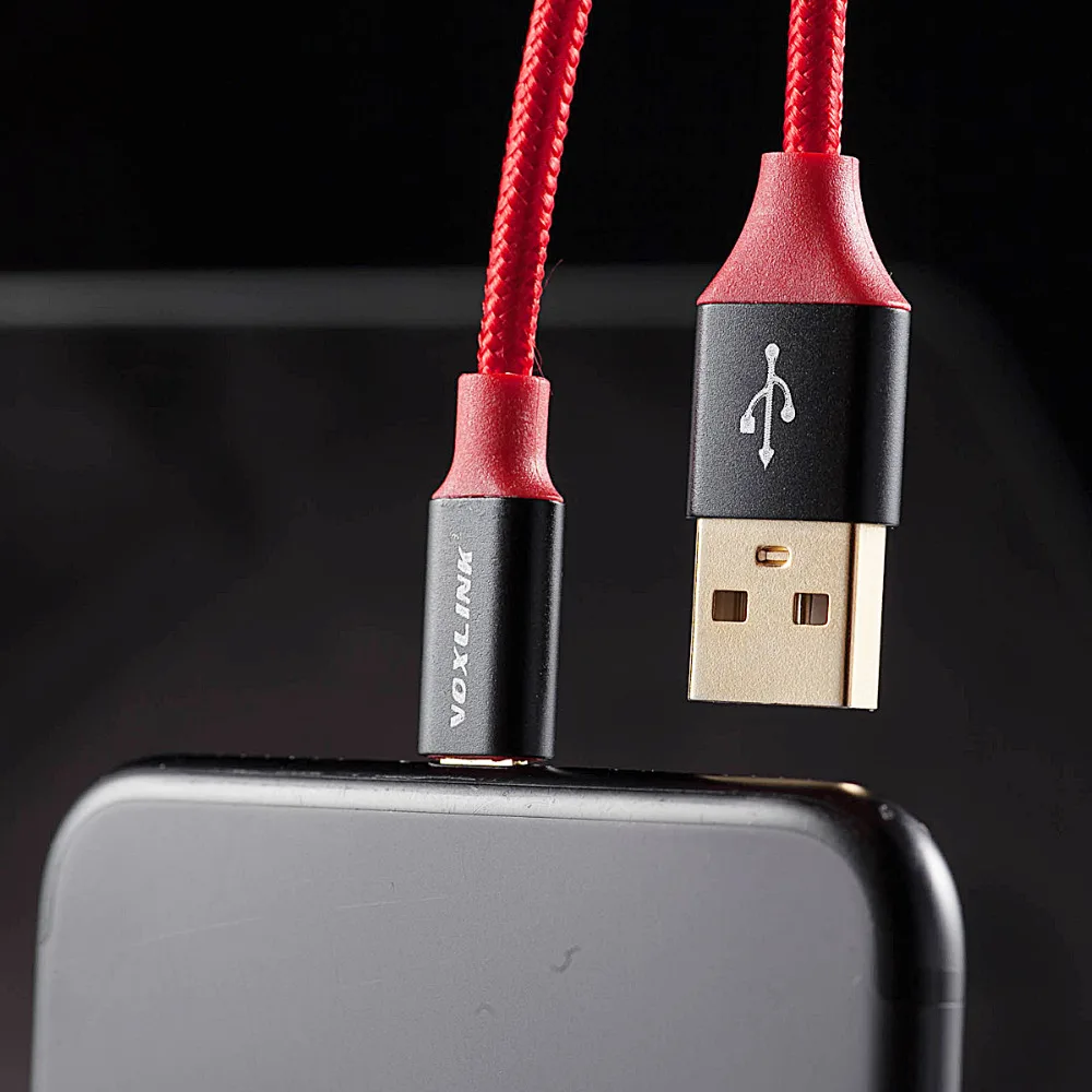 5 Pack Тип usb c кабель VOXLINK 5V2A USB C быстрой зарядки для передачи данных Xiaomi Mi5 один плюс 2