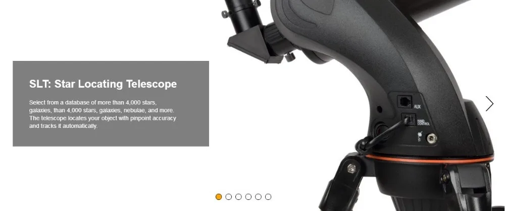 Компьютеризированный телескоп Celestron NEXSTAR 90SLT Maksutov-Cassegrain F14 Профессиональный астрономический 22087