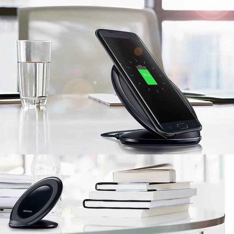 10 шт./лот Оригинальное oem Беспроводное зарядное устройство qi для Samsung s7 s9 s8 и iPhone 8 x