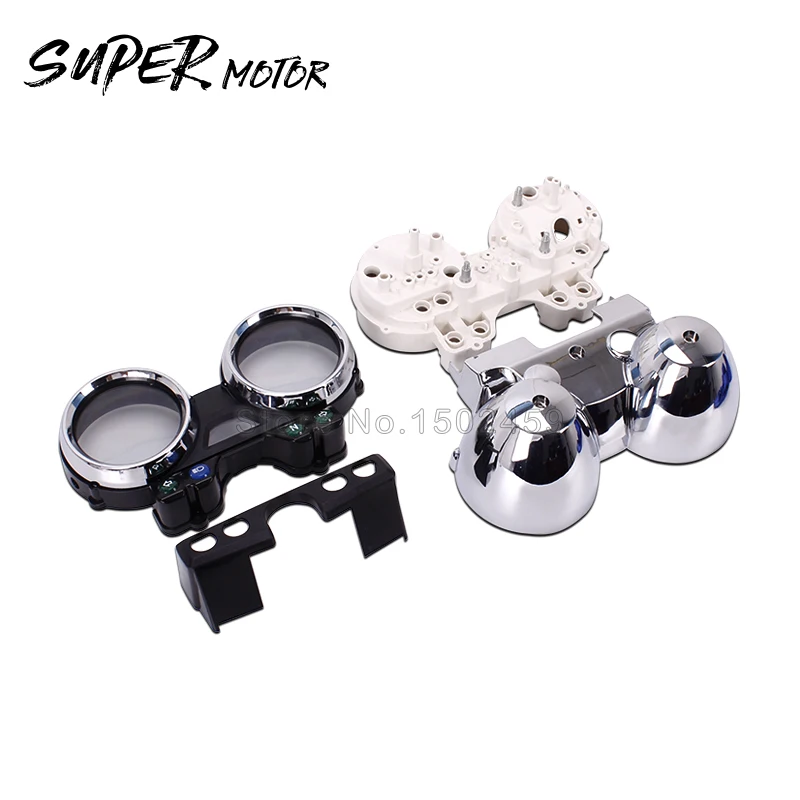 Для Kawasaki ZRX400 1997-2006 ZRX 400 97-06 мотоцикл крышка манометра чехол Корпус Спидометр Тахометр инструмент